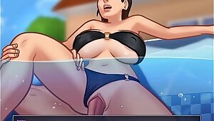 Hot stepsister fucked underwater and successfully impregnated l My sexiest gameplay moments l Summertime Sagav0.18.5 l Part #25